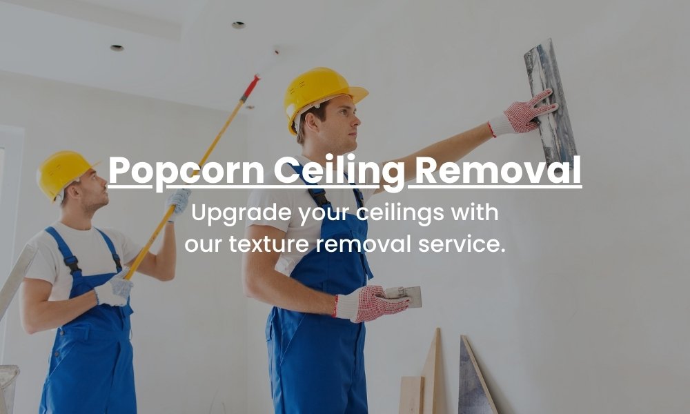 Popcorn ceiling removal service california