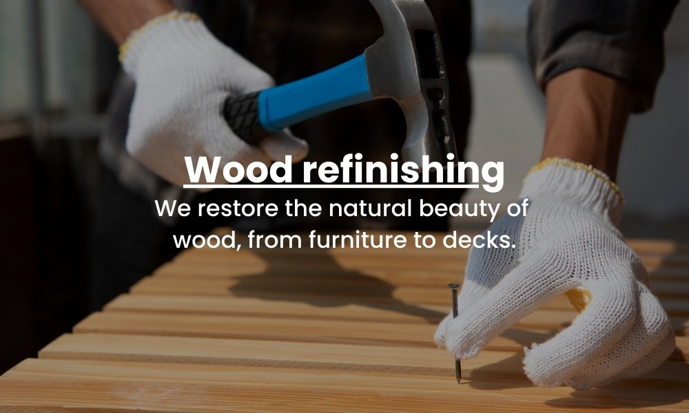Wood refinishing service california